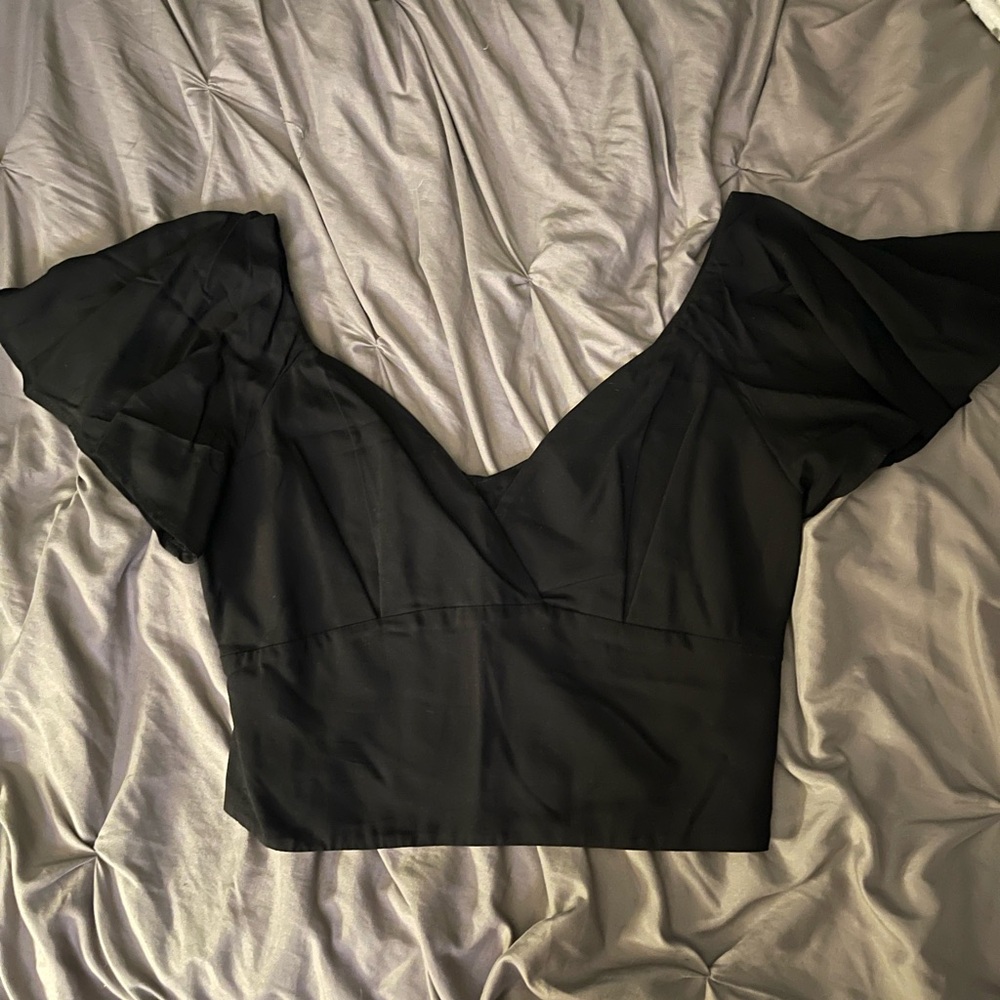 Babydoll top in Black